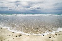 Beautiful clouds over the sea
