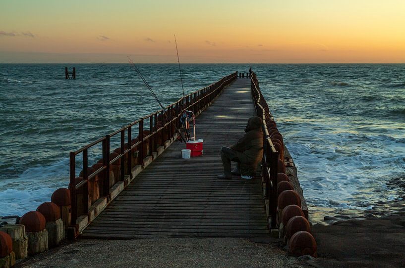 Fischer Westkapelle von MSP Canvas