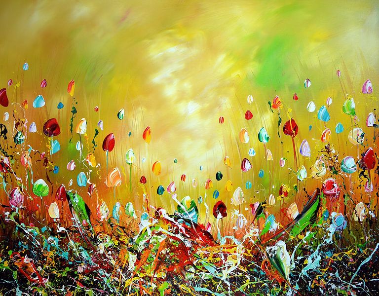 Fleurs par Gena Theheartofart