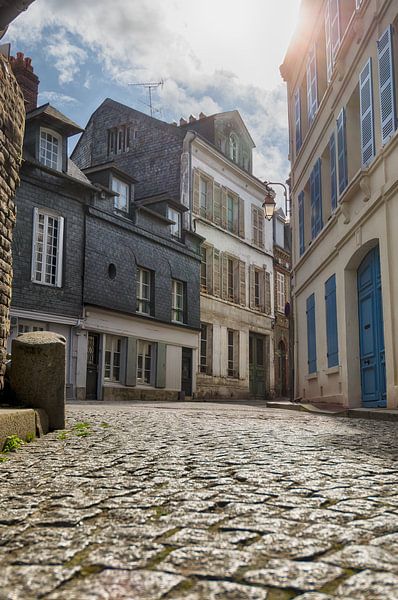 Abandoned street in Honfleur by Mark Bolijn