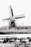 Molen nabij Leeuwarden