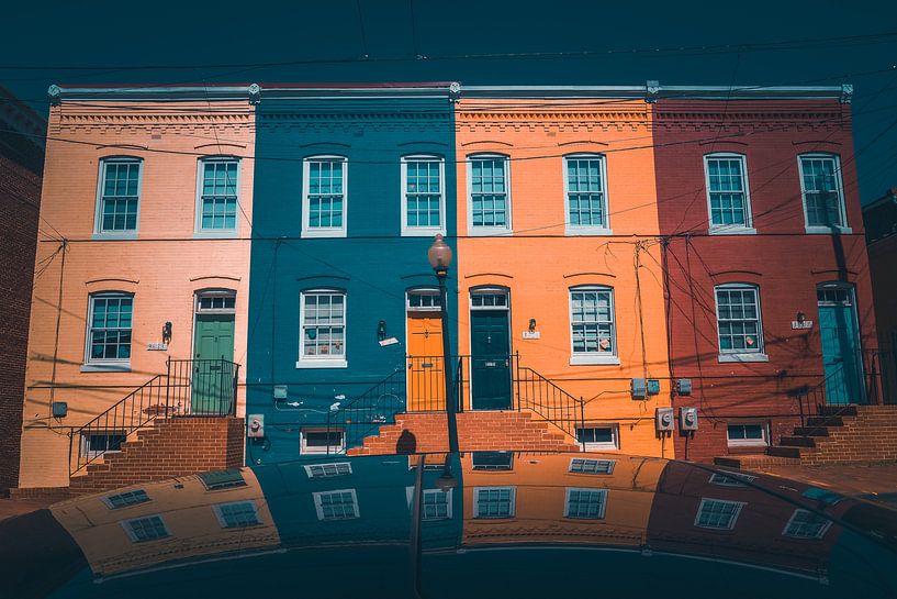 Reflectie in Georgetown Washington DC par Yannick Karnas