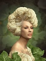 Beautiful Cauliflower Woman
