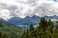 Vue sur St. Moritz