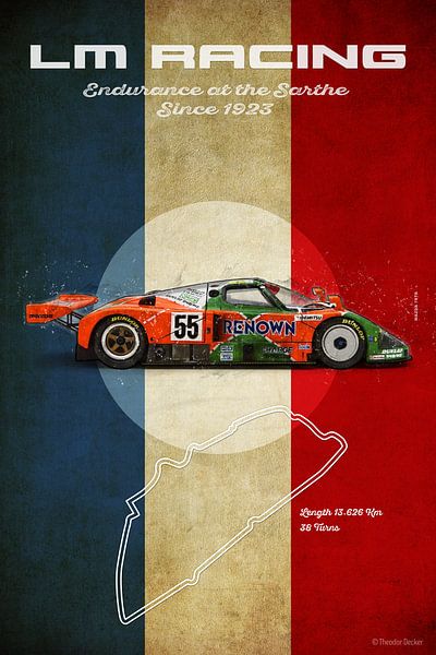 LM Racing Mazda 787B by Theodor Decker