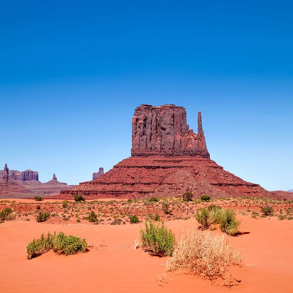 MONUMENT VALLEY West Mitten Butte von Melanie Viola