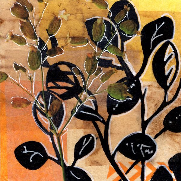 collage d'arrière-plan artistique par Ariadna de Raadt-Goldberg