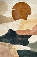 Sun in Earthly Landscapes Abstract Vervat