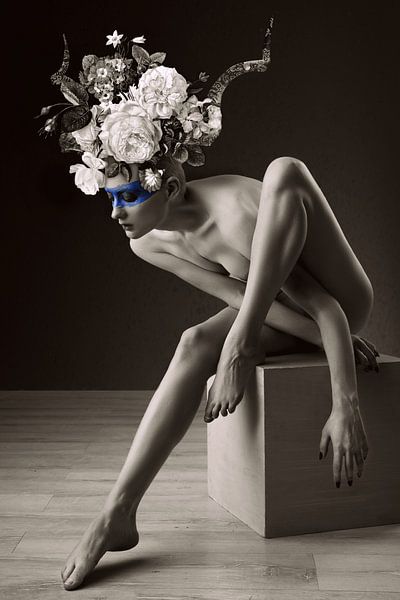 La Méduse Florale par Marja van den Hurk