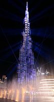 lasershow @ burj khalif