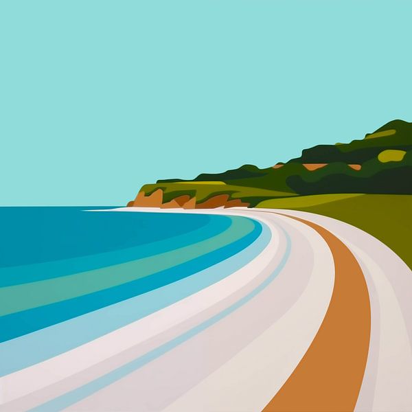 Contours des vacances par Color Square