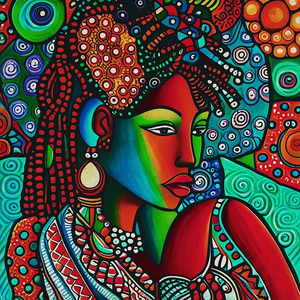 Portrait of a shy girl by Jan Keteleer