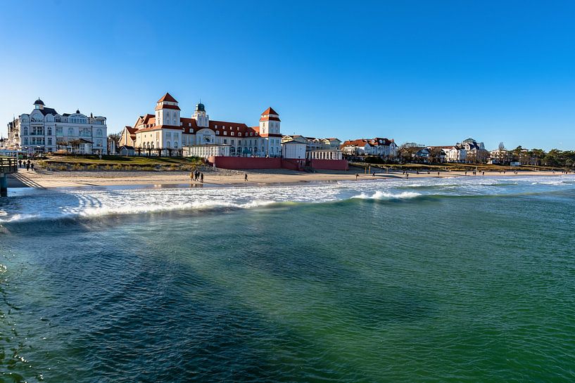 Oostzeebadplaats Binz op het eiland Rügen van GH Foto & Artdesign