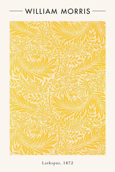 William Morris - Larkspur II by Walljar
