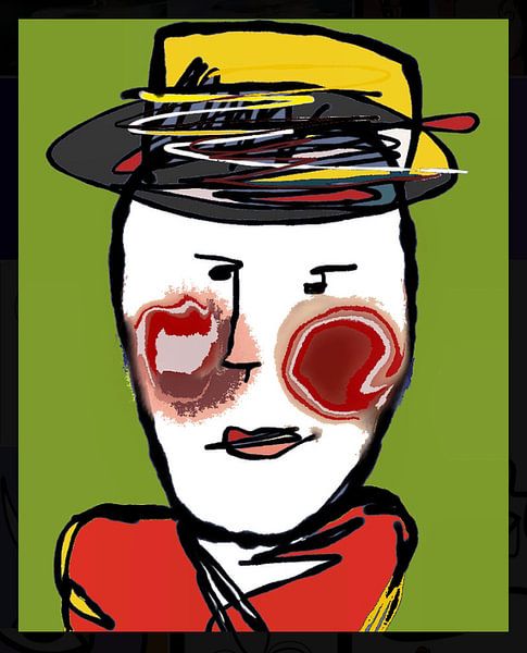 Le Jolly Joker, dessin numérique par Joyce Kuipers