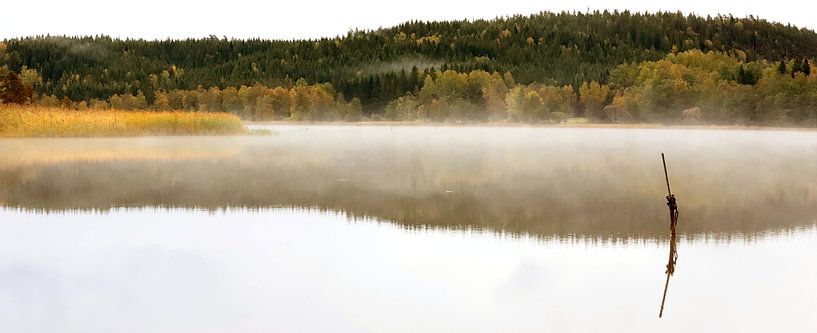 Nebelsee in Schweden by Heike Hultsch