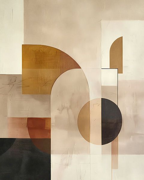 Minimalist geometric concept by Angel Estevez