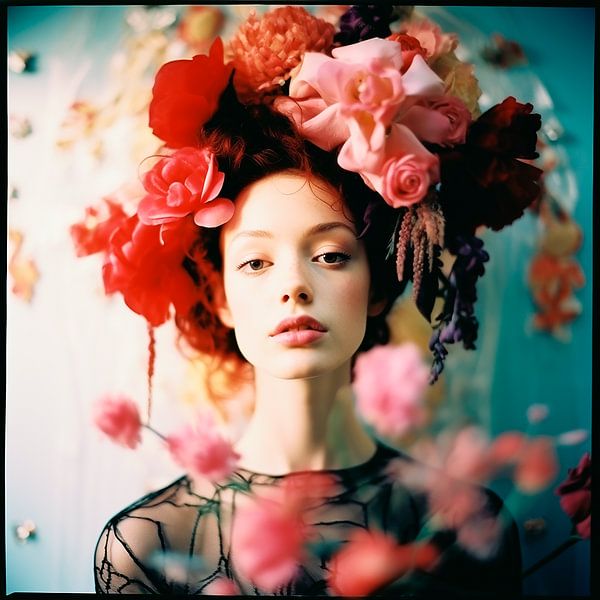 Beautiful portrait of a woman by Hetty Lamboo