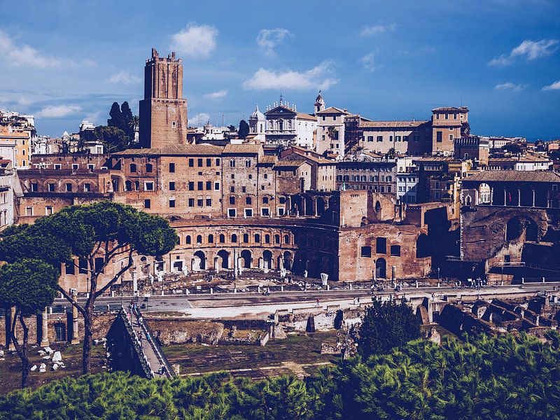 Rome – Trajan’s Forum / Torre delle Milizie. by Alexander Voss