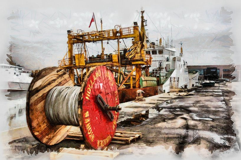 Zeehaven IJmuiden van Michel Derksen