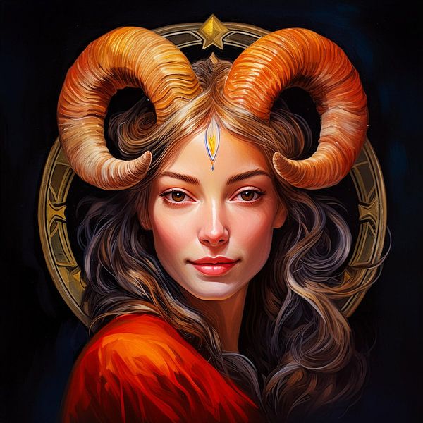 Signe astrologique - Capricorne par Reiner Borner