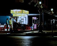 Abend essen in Krabi Thailand 