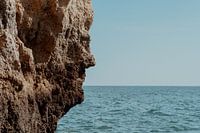 Aussicht auf felsige Berge