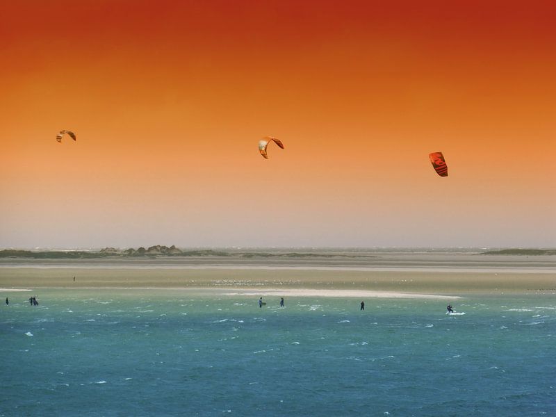 Kitesurfers Terschelling par Jessica Berendsen