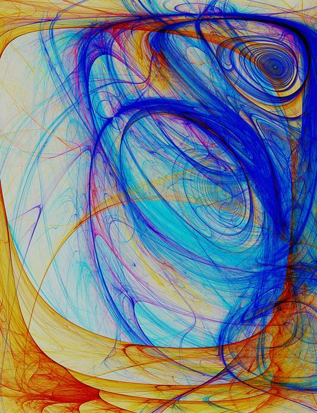 Abstract composition 396 by Angel Estevez