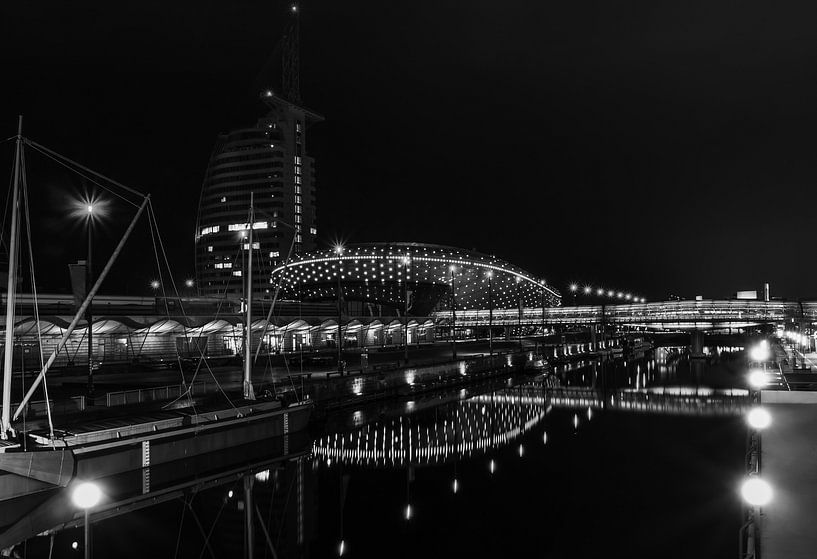 Bremerhaven la nuit par Mustafa Kurnaz
