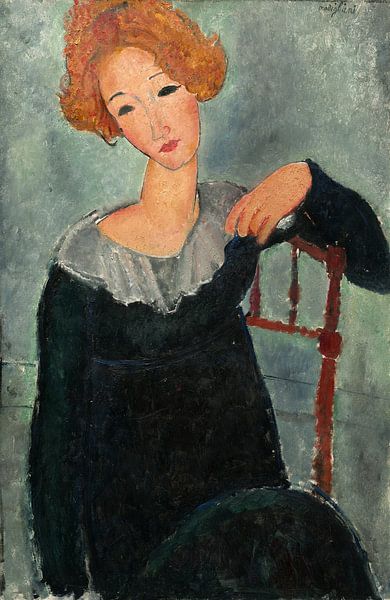 Woman with Red Hair, Amedeo Modigliani by Liszt Collection