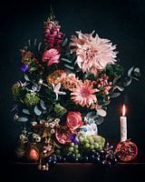 Blumenstillleben - Kreis des Lebens