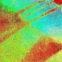 Kunst gemaakt in Photoshop ( vierkant 30x30 cm )