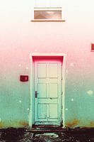 Door to Dreams: Pastel Contrasts of Story and Texture