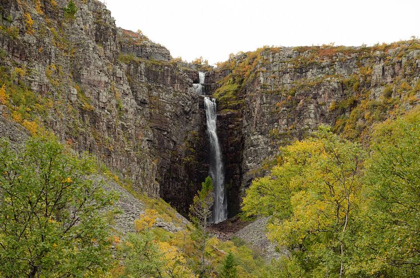 Waterfall ' the Njupeskär ' by Corrie Post