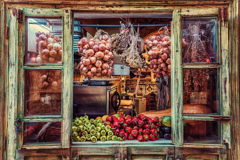 Fenêtre avec légumes par Friedhelm Peters