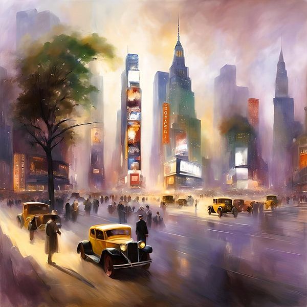 New York City in den 1930er Jahren von Gert-Jan Siesling