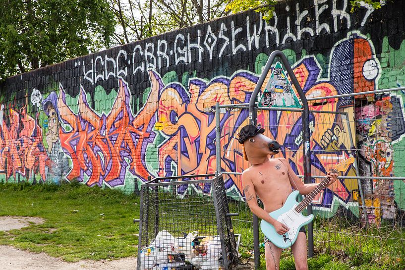 Street artist by Steve Van Hoyweghen