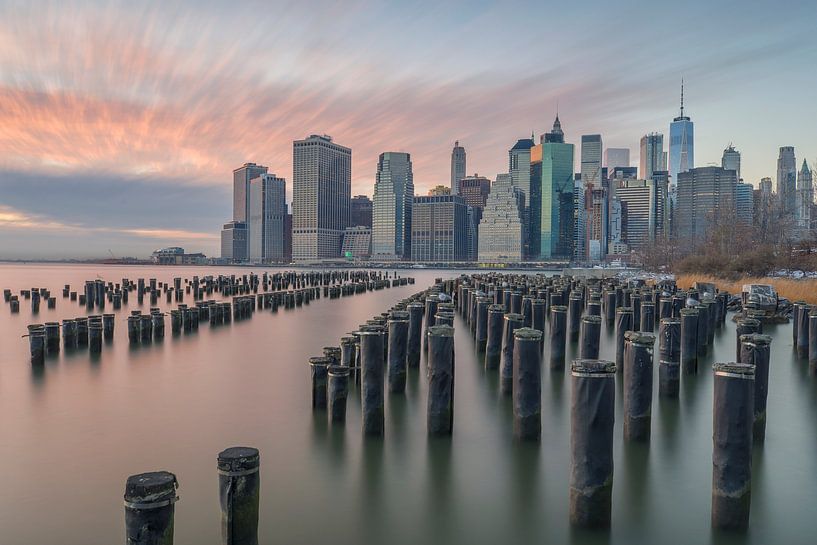 Ligne d'horizon de la ville de New York par Marcel Kerdijk