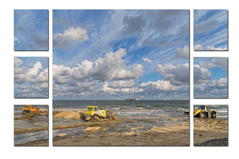 Coastal protection project in North Holland by Miranda van Hulst