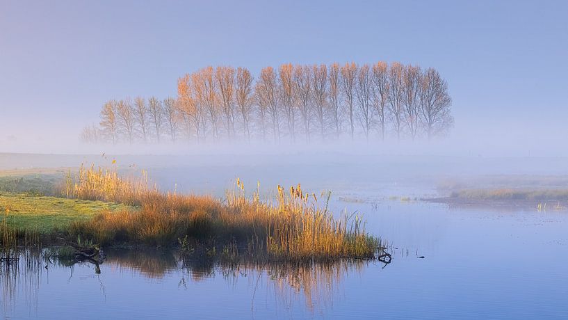 Sonnenaufgang in Tusschenwater von Henk Meijer Photography