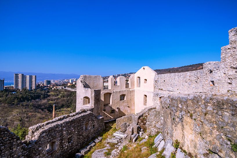CROATIA : RUINS OF TRSAT CASTLE - RIJEKA by Photoart-Naegele