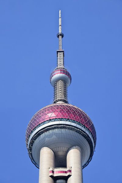 Oriental Pearl Radio & Television Tower Pudong district Shanghai by Tony Vingerhoets