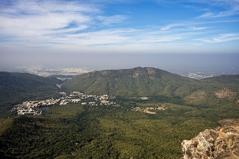 Mount Girnar, sacred peak of Junagadh by Frank Photos