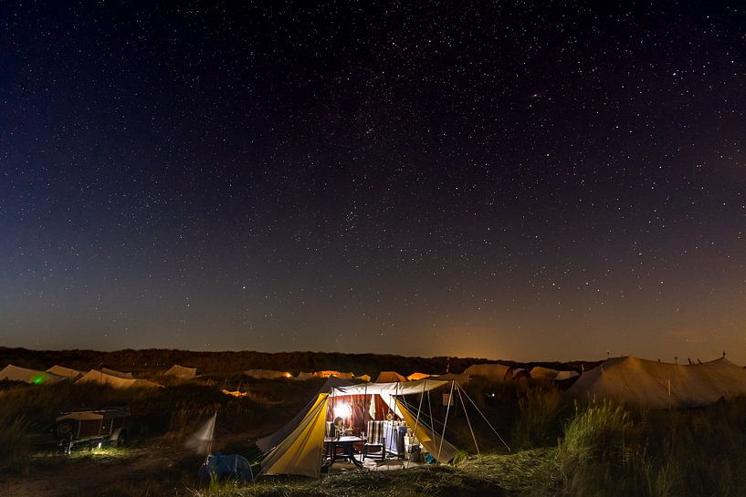 Camping under the stars by zeilstrafotografie.nl
