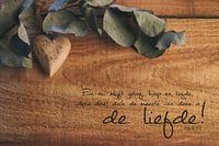 but the most of these is love, 1 Corinthians 13:13 Christian Bible text