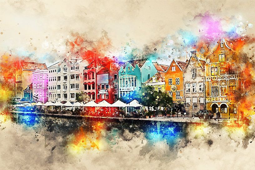 Willemstad von Sharon Harthoorn