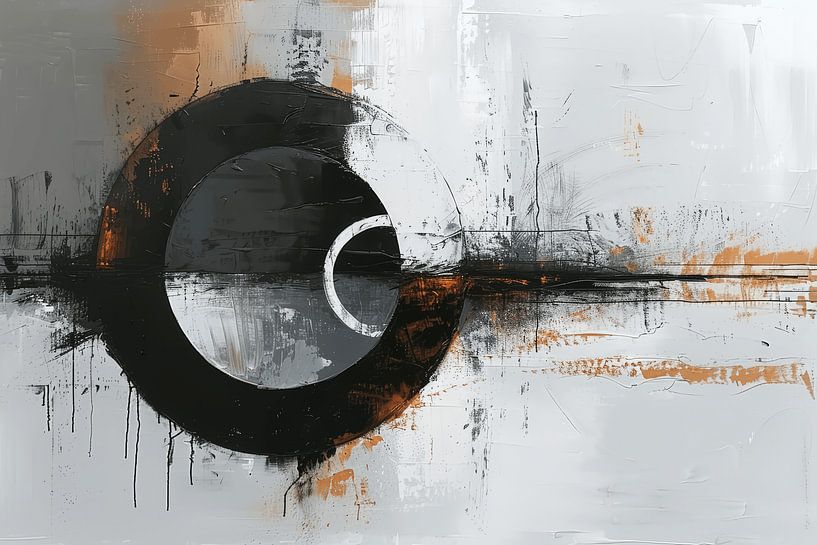 Kreis, modern und abstrakt von Studio Allee