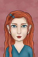 Einstmals war ich eine Fee - Rusalka - Portrait eines Mädchens | Victoria Zotova, Russland