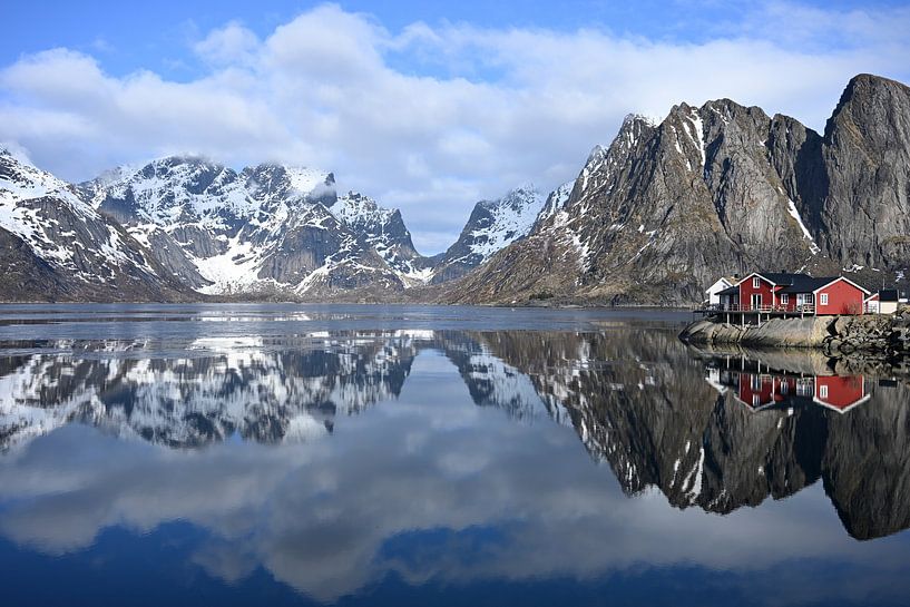 Norway Lofoten Hamnoy scenery by Martin Jansen